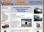 site internet site_internet Vidal Autos & Utilitaires
